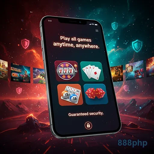 888php mobile gaming interface 3